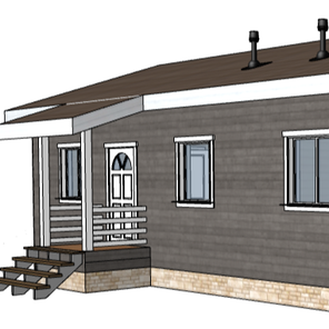 Одноэтажный дом