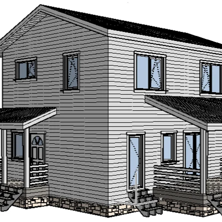 Двухэтажный дом