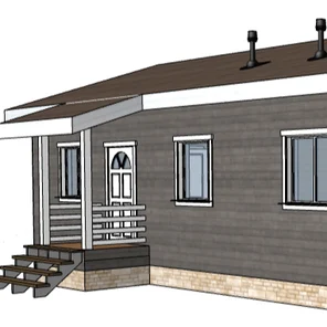 Одноэтажный дом